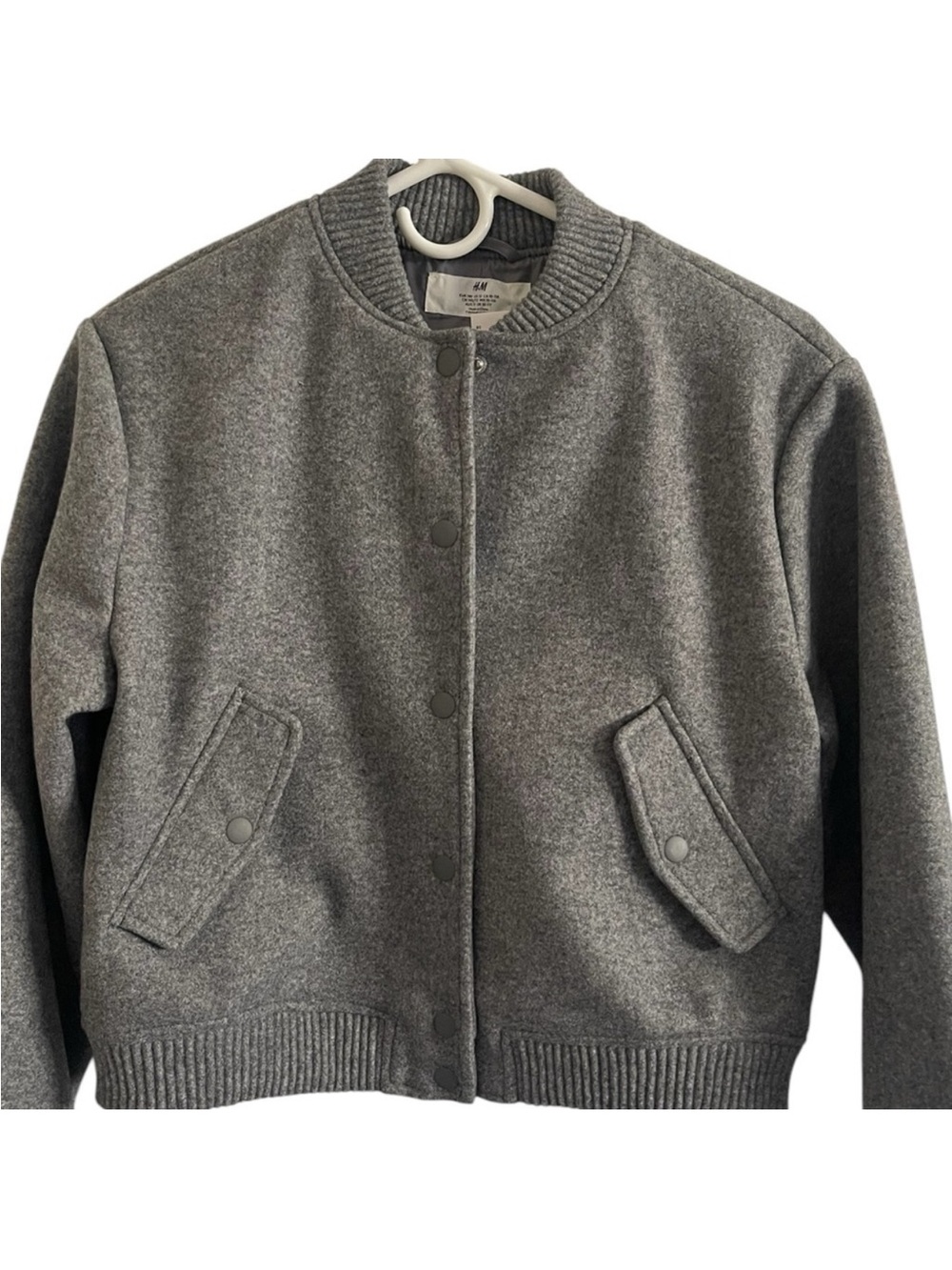 H&M NWT Boys Jacket Gray Size 12
